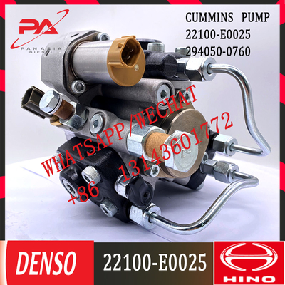 DENSO Kaliteli J08E Dizel Motor Enjeksiyon Yakıt Pompası HINO 294050-0760 22100-E0025 için