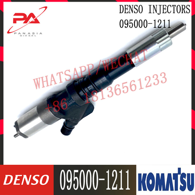 DENSO Common Rail için Dizel Komatsu Motor Enjektörü 095000-1211 095000-0800 6156-11-3100