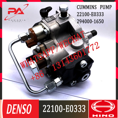 En kaliteli dizel yakıt enjektör pompası 294000-1650 22100-E0333 enjeksiyon pompası ASSY HINO J05D motor için