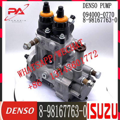 IS-UZU 6WG1 8-98167763-0 için Common Rail Dizel Enjeksiyonlu Yakıt Pompası 094000-0770