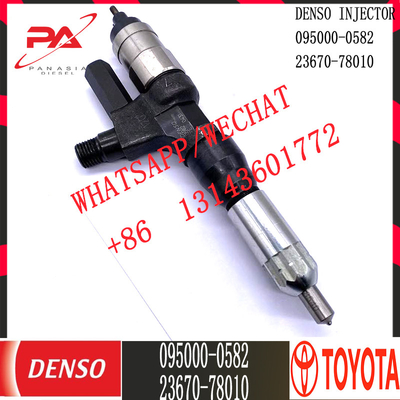 TOYOTA 23670-78010 için DENSO Dizel Common Rail Enjektör 095000-0582