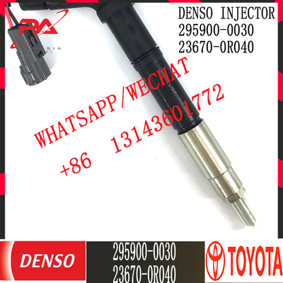 TOYOTA 23670-0R040 için DENSO Dizel Common Rail Enjektör 295900-0030