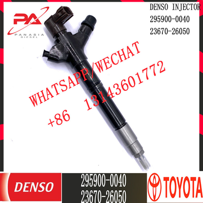 TOYOTA 23670-26050 için DENSO Dizel Common Rail Enjektör 295900-0040