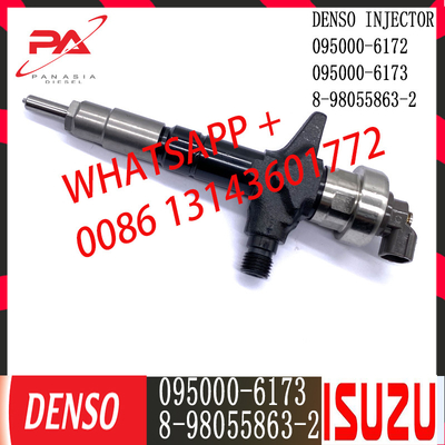 ISUZU 8-98011605-2 için DENSO Dizel Common Rail Enjektör 095000-6172 095000-6173