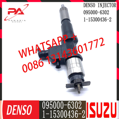 ISUZU 1-15300436-2 için DENSO Dizel Common Rail Enjektör 095000-6302