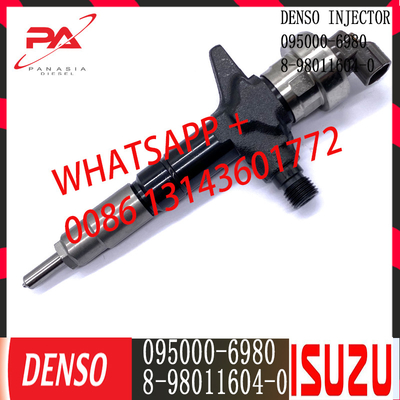 ISUZU 8-98011604-0 için DENSO Dizel Common Rail Enjektör 095000-6980