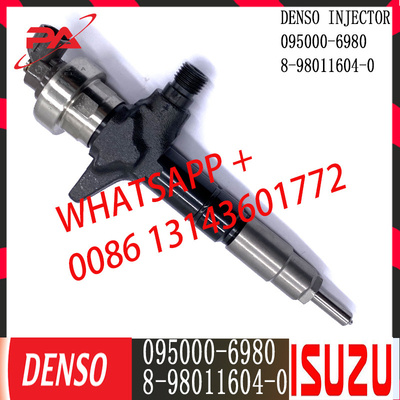 ISUZU 8-98011604-0 için DENSO Dizel Common Rail Enjektör 095000-6980