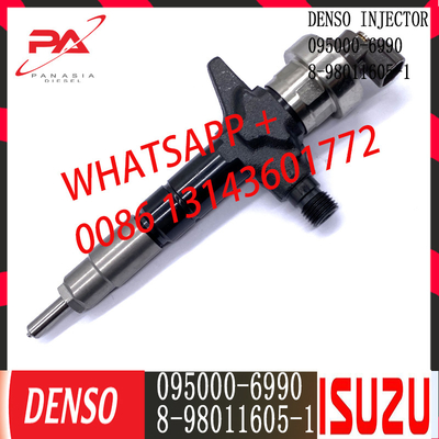 ISUZU 8-98011605-1 için DENSO Dizel Common Rail Enjektör 095000-6990