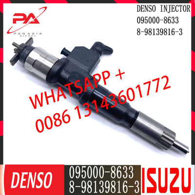 Isuzu 8-98139816-3 için Denso Dizel Motor Common Rail Enjektör 095000-8633
