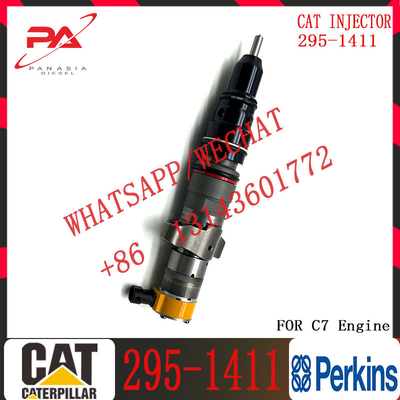 C-A-Terpillar C7 336GC kazı makinesi yakıt enjektecisi için dizel motor yedek parçaları Common Rail enjekteci dizel kedi enjekteci 295-