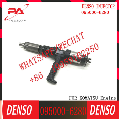 Dizel Common Rail Enjektor 095000-6280 6219-11-3100 kazıcı için SAA6D170 HD785-7 PC650-8R