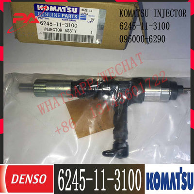 6245-11-3100 Komatsu Dizel Motor SAA6D170E-5 PC1250-8 Yakıt enjektörü 6245-11-3100 095000-6290