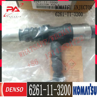 6261-11-3200 Komatsu Dizel PC800-8 D155AX-6 Motor Yakıt enjektörü 6261-11-3200 095000-6140