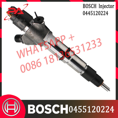 Kaliteli Ortak Yakıt Enjektörü 0445120170 0445120224 WeichaiWD10 Motor için BOSCH için