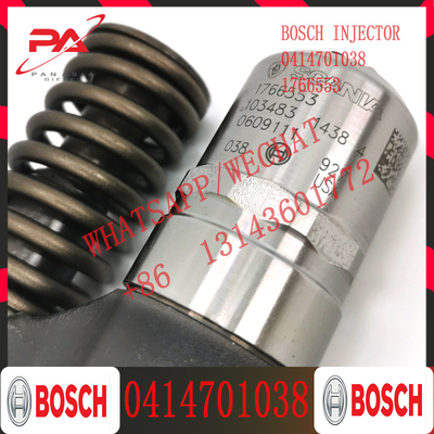 Yüksek Kaliteli enjektör 0414701038 0414701063 1548472 1766553 Scania için Motor Dizel Enjektör
