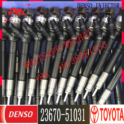 Toyota için Dizel Common Rail Enjektör Yakıt Enjektörü Nozulları 095000-9780 23670-51031