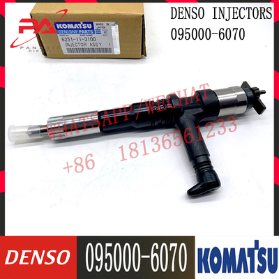 KOMATSU PC350-7 PC400-7 6251-11-3100 için Common Rail Enjektör 095000-6070