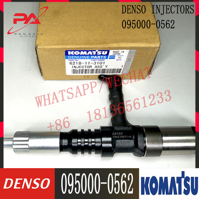 KOMATSU 6218-11-3101 6218-11-3102 için Orijinal Common Rail Enjektör 095000-0562