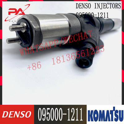 095000-1211 Dizel Yakıt Enjektörü 6156-11-3300 Komatsu SA6D125E PC400-7 PC450-7 için