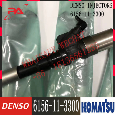 6156-11-3300 Disesl motor yakıt enjektörü 6156-11-3300 095000-1211 PC400-7 PC450-7 Ekskavatör S6D125-3