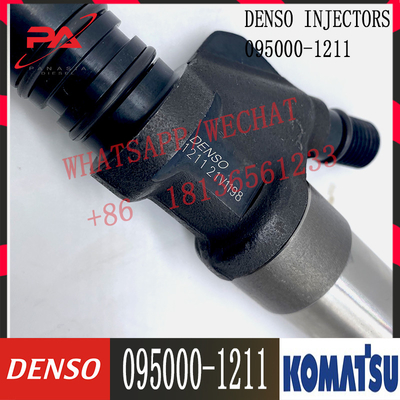 DENSO Common Rail için Dizel Komatsu Motor Enjektörü 095000-1211 095000-0800 6156-11-3100