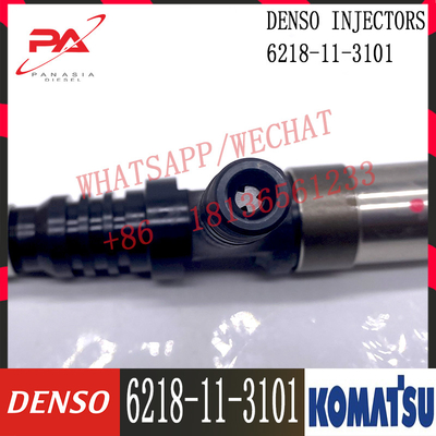 Ekskavatör PC600-7 SA6D140E-3 Dizel Motor Enjektörü 6218-11-3101 095000-0562